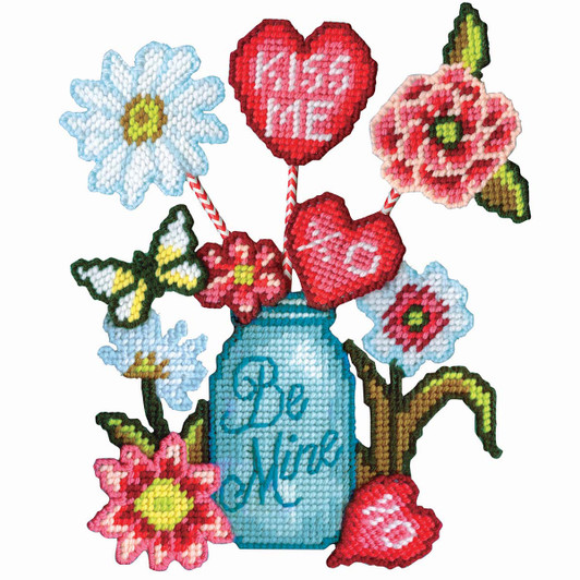Design Works Be Mine Plastic Canvas Kit Design Works Be Mine Plastic Canvas Kit