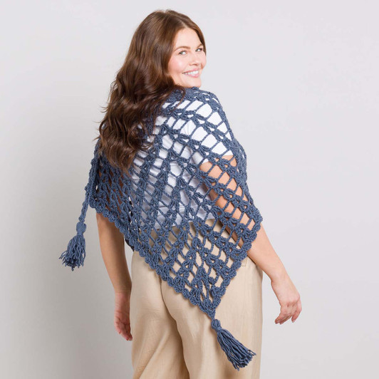 Caron Wrapped in Luxury Shawl Crochet Kit Caron Wrapped in Luxury Shawl Crochet Kit