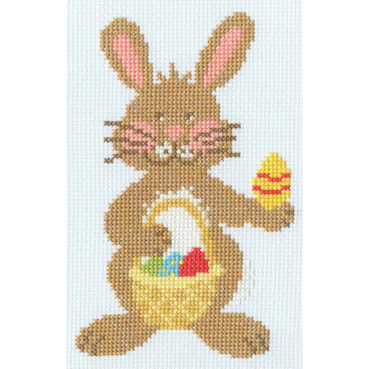 Bothy Threads Easter-Bunny Counted Cross-Stitch Kit