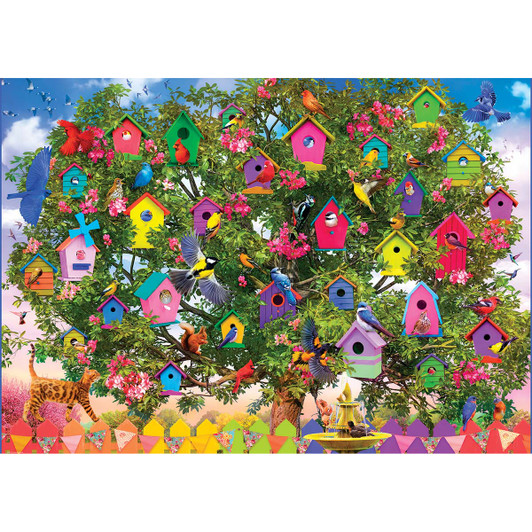 Eurographics Bird House Hotel Jigsaw Puzzle