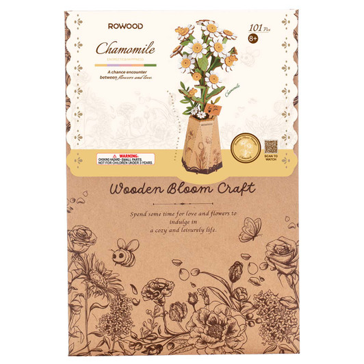 Robotime Chamomile Flower Model - Wood