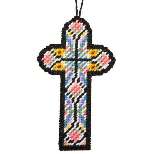 Herrschners Easter Cross Ornaments Plastic Canvas Kit