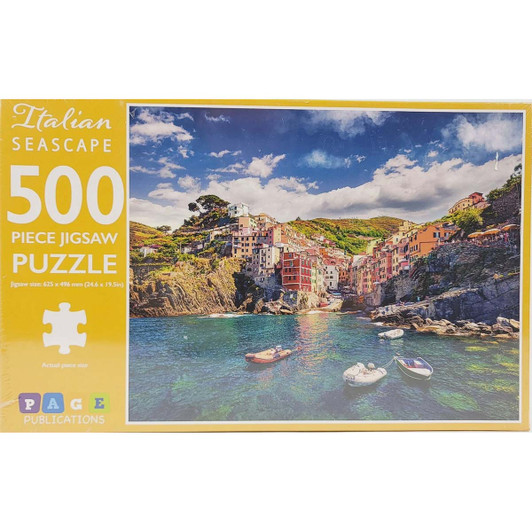Italian Seascape Jigsaw Puzzle