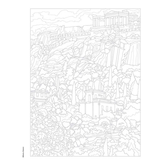 Dover Around the World Color by Number Coloring Book