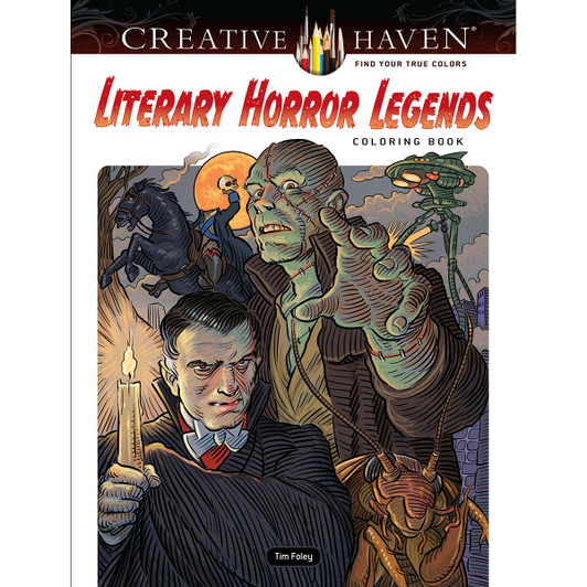Dover Literary Horror Legends Coloring Book