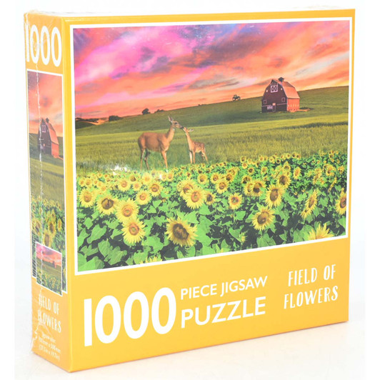 Field of Flowers Jigsaw Puzzle