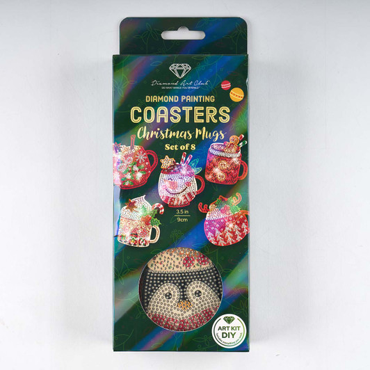 Diamond Art Club Christmas Mugs Coasters Diamond Painting Diamond Art Club Christmas Mugs Coasters Diamond Painting