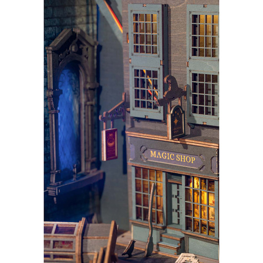 Robotime Magic House Book Nook Model - Wood Robotime Magic House Book Nook Model - Wood