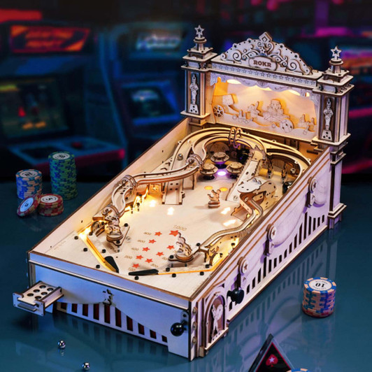 Robotime 3D Pinball Model - Wood Robotime 3D Pinball Model - Wood