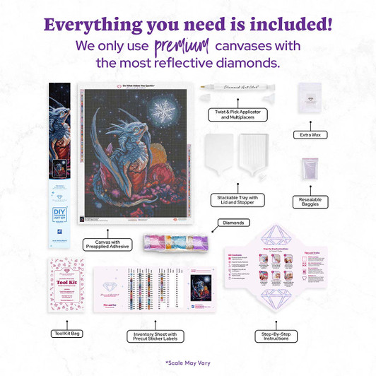 Diamond Art Club Fire & Ice Diamond Painting