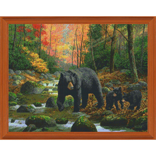 PixelHobby Waters Fine Kit & Frame Mosaic Art Kit
