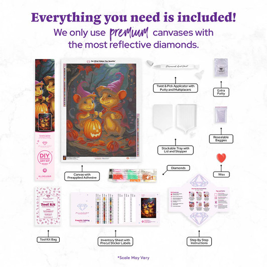Diamond Art Club Pumpkin Lighting Diamond Painting Diamond Art Club Pumpkin Lighting Diamond Painting