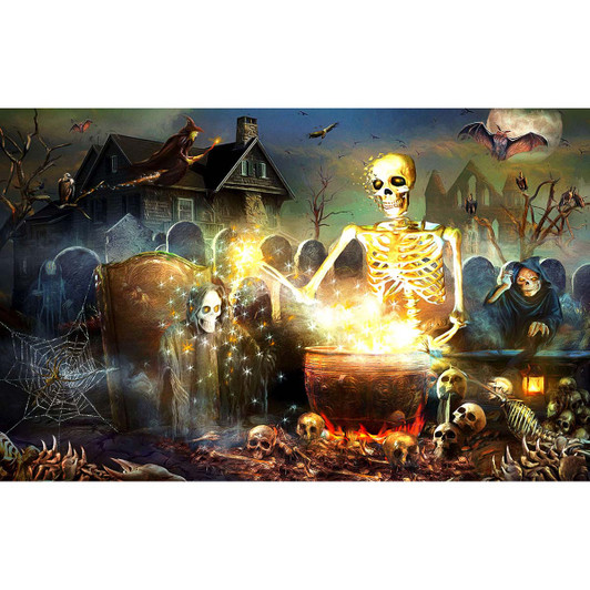 SunsOut Skeletons Rising Jigsaw Puzzle