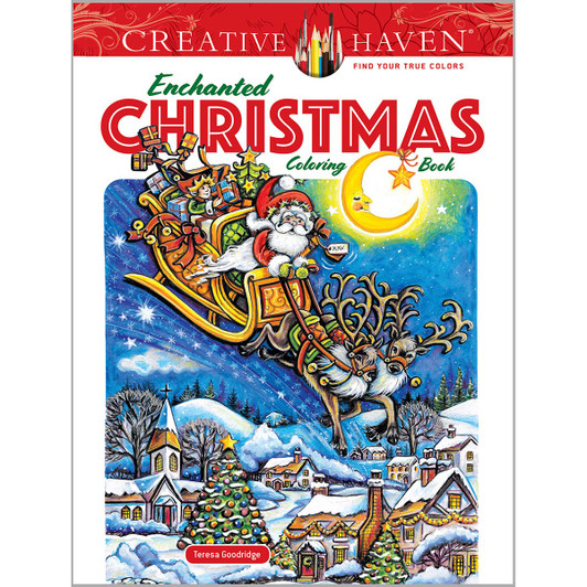Dover An Enchanted Christmas Coloring Book