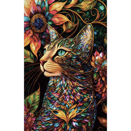 SunsOut A Happy Cat Jigsaw Puzzle SunsOut A Happy Cat Jigsaw Puzzle