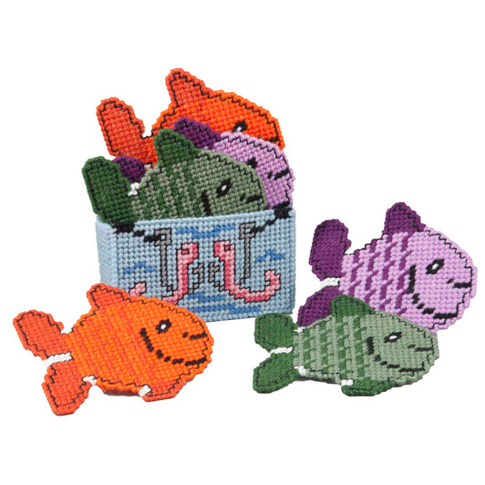 Herrschners Gone Fishing Coasters Plastic Canvas Free Download