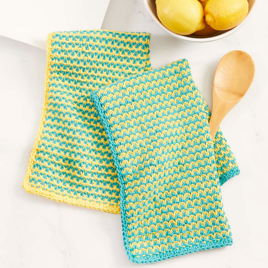 Village Yarn Lemon Lagoon Towels Yarn Pack