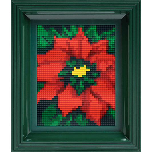 PixelHobby Poinsettia Mosaic Art Kit