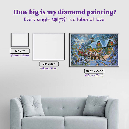 Diamond Art Club Christmas Magic Diamond Painting Diamond Art Club Christmas Magic Diamond Painting