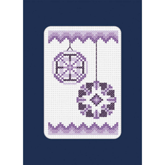 Herrschners Winter Jewels Greeting Cards Counted Cross-Stitch Kit