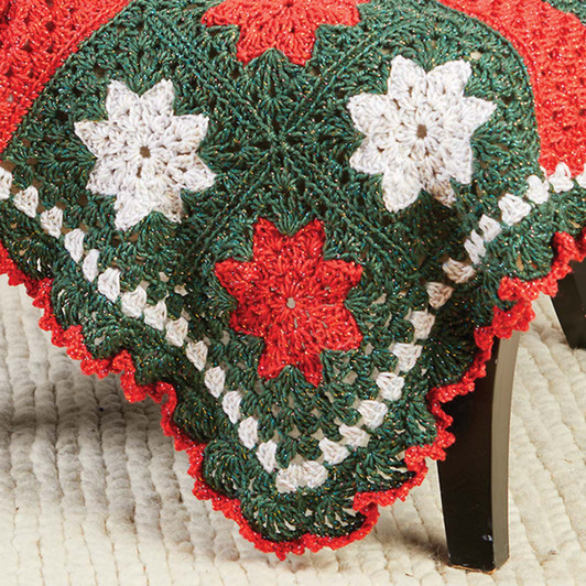 Department 71 Twinkle & Tinsel Throw Crochet Kit