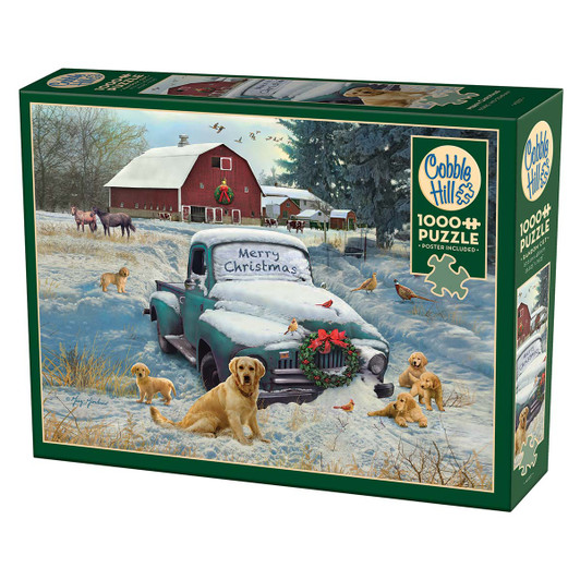 Cobble Hill Merry Christmas Jigsaw Puzzle