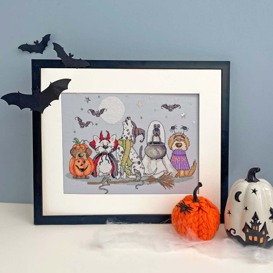 Bothy Threads Howling Hounds Counted Cross-Stitch Kit