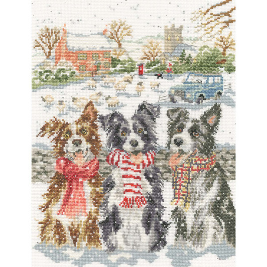 Bothy Threads While Shepherds Watched Counted Cross-Stitch Kit