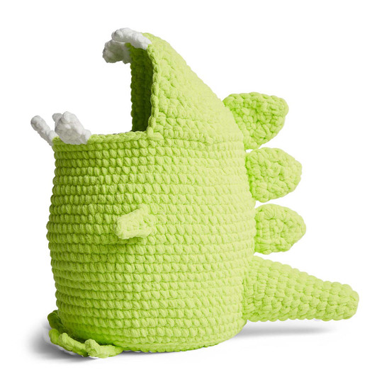 Bernat Dinosaur Toy Storage Basket Crochet Kit