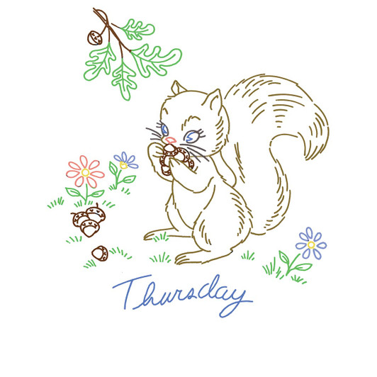 Aunt Martha's New Squirrel Transfer