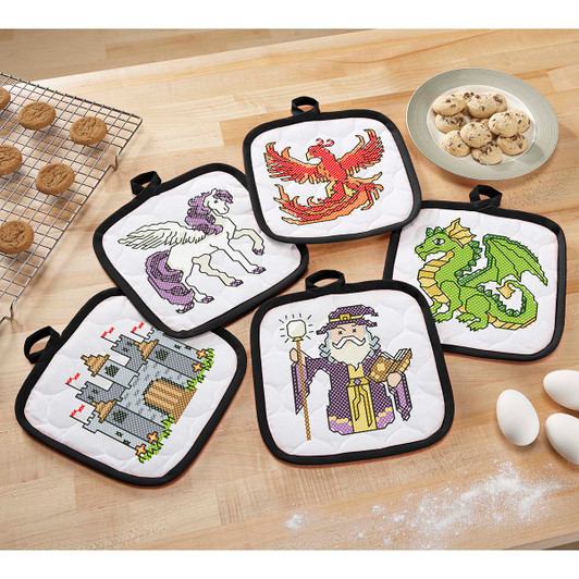 In Another World Pot Holders Thread Kit