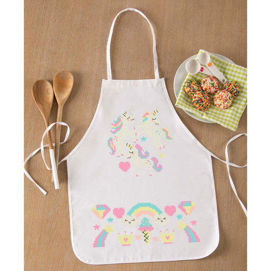 Unicorn Magic Kid's Apron Thread Kit
