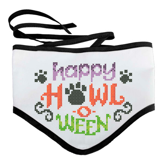 Herrschners Halloween Pet Bandanas Stamped Cross-Stitch Herrschners Halloween Pet Bandanas Stamped Cross-Stitch