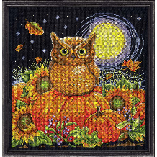 Design Works Harvest Owl Counted Cross-Stitch Kit