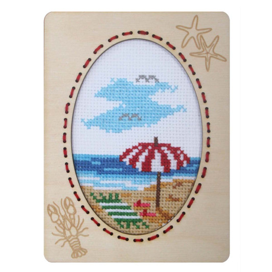 Orchidea Seaside Counted Cross-Stitch Kit