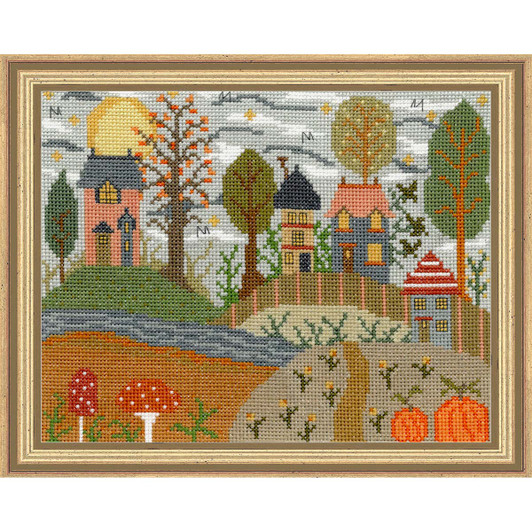 Imaginating Inc. Sweet Seasons: Autumn Counted Cross-Stitch Kit