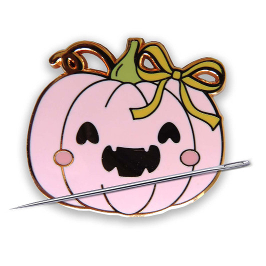 Letistitch Pumpky- The Smiling Pumpkin Needle Minder Accessory