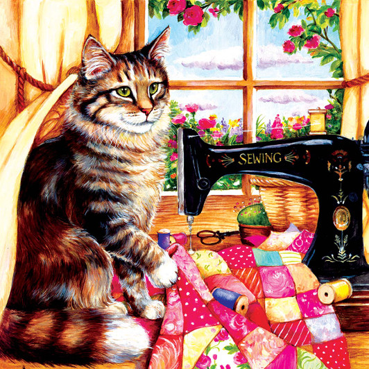 SunsOut The Seamstress Jigsaw Puzzle SunsOut The Seamstress Jigsaw Puzzle