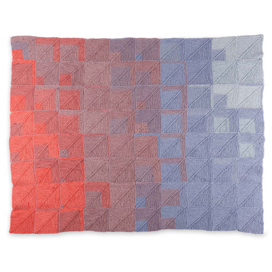 Caron Shade & Fade Blanket Knit Kit