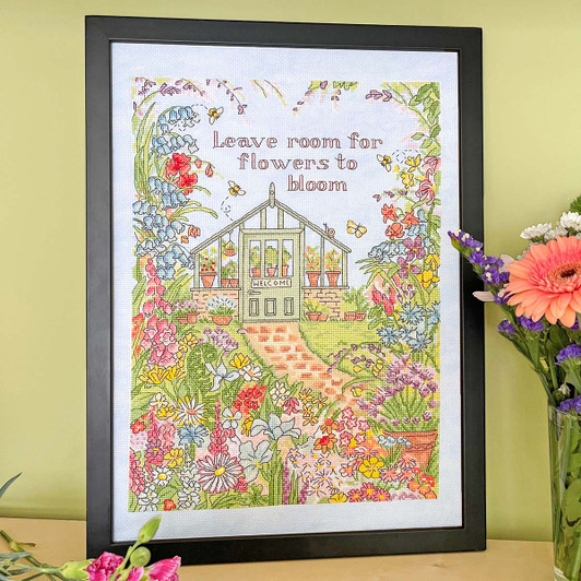 Bothy Threads Flowers In Bloom Counted Cross-Stitch Kit