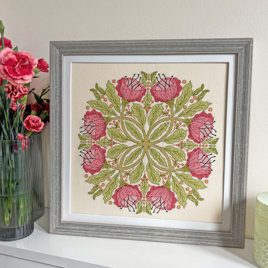 Bothy Threads Celtic Poppies Counted Cross-Stitch Kit