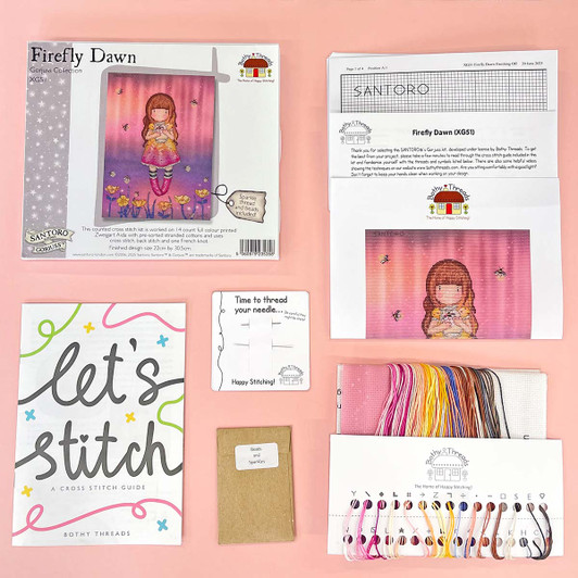 Bothy Threads Gorjuss- Firefly Dawn Counted Cross-Stitch Kit