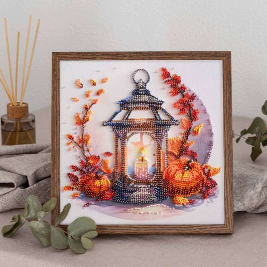 Abris Art Autumn Light Bead Embroidery Kit