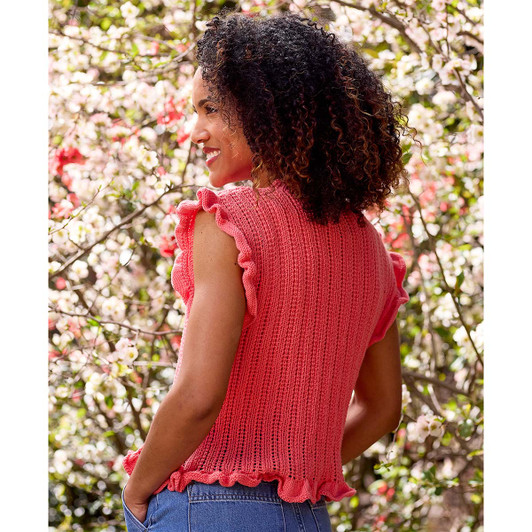 Premier Hibiscus Ruffled Top Knit Kit