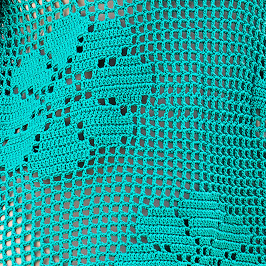 Premier Filet Flowers Dress Crochet Kit