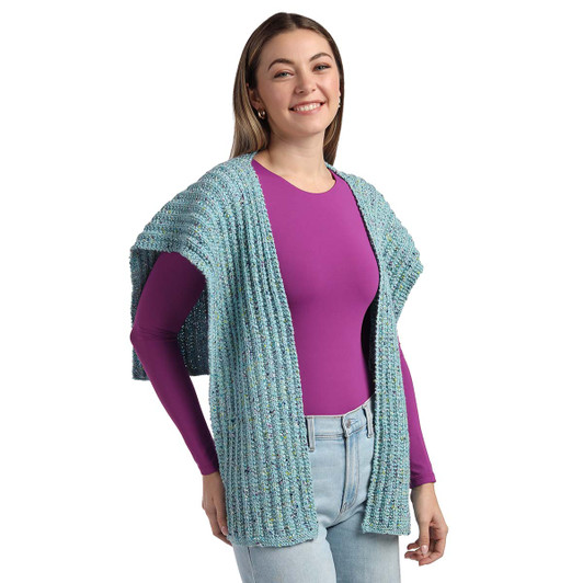 Premier Cozy Hug Ruana Knit Kit