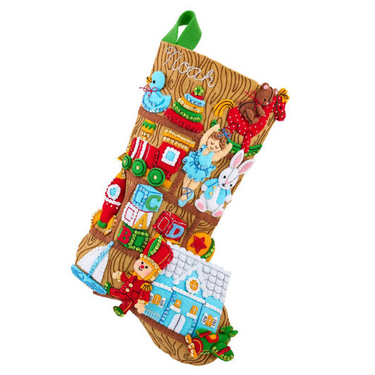 Bucilla Toyland Treasures Stocking Kit