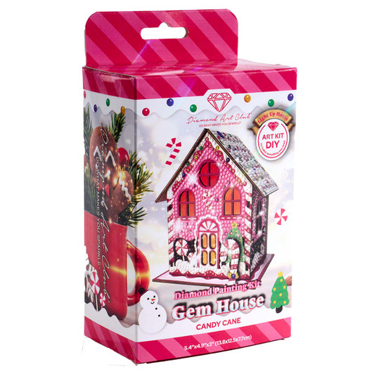 Diamond Art Club Candy Cane Gem House Diamond Painting Diamond Art Club Candy Cane Gem House Diamond Painting