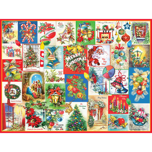 White Mountain Deck the Halls Jigsaw Puzzle