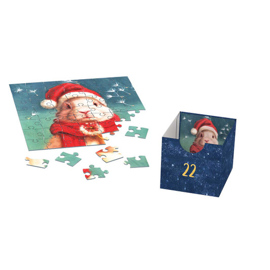 Eurographics Christmas Animals - Advent Calendar Jigsaw Puzzle